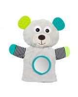  Plīša lācis-marionete BEAR Canpol 68/076grey 